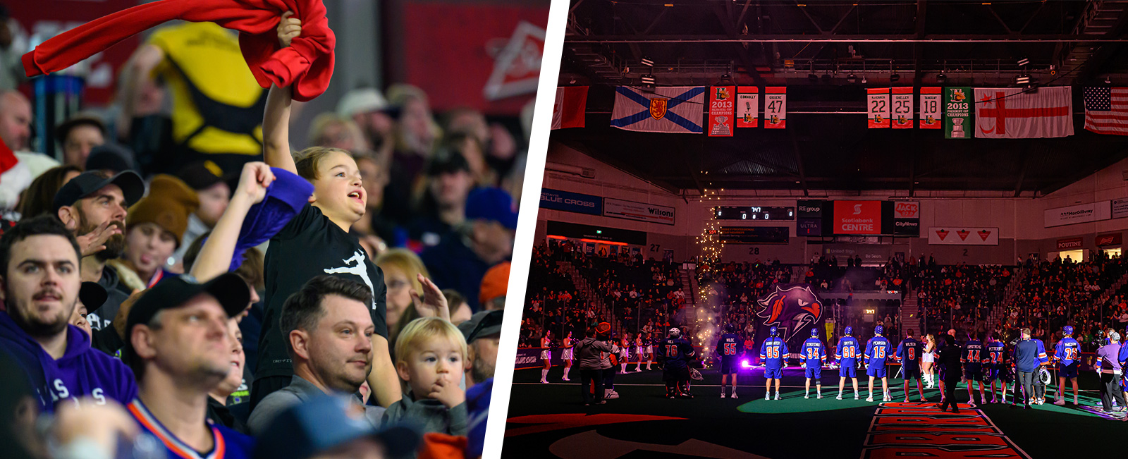 Halifax Thunderbirds Fans - Credit James Bennett