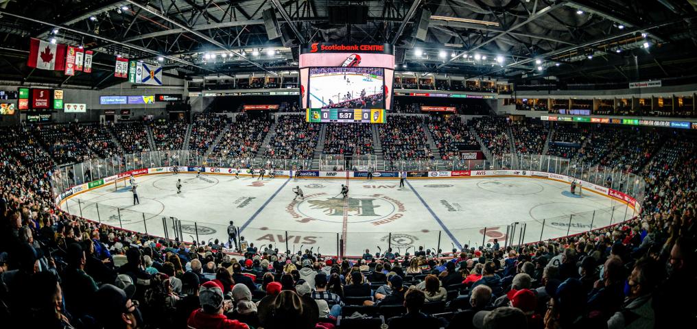 Scotiabank Centre full of Halifax Moosehead Fans