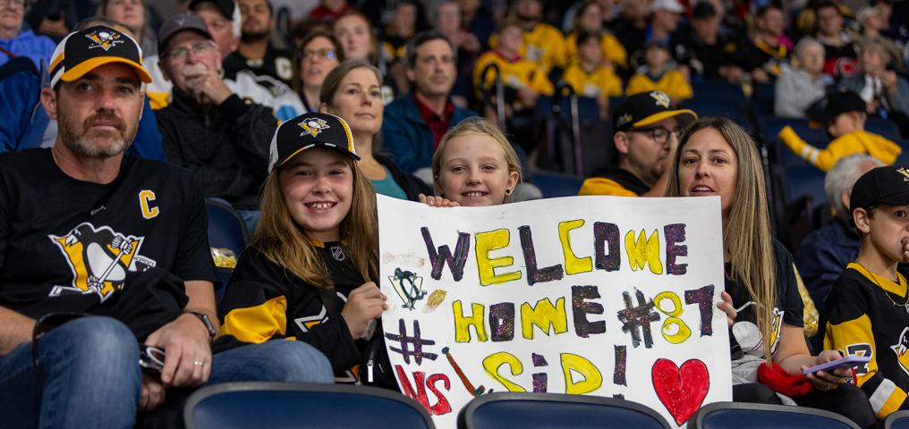 Welcome home sid sign