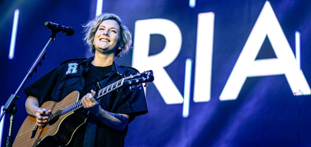 Ria Mae performs at the Supernova Celebration concert
