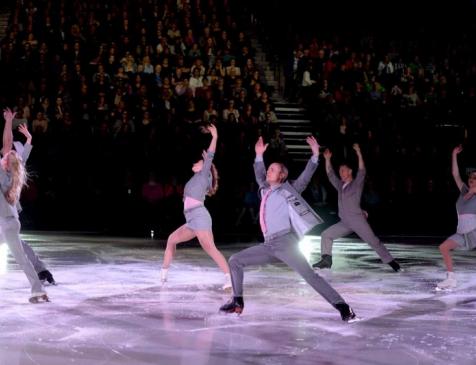 Members of the cast perform at Stars on Ice 2019 at Scotiabank Centre. Photo: starsonice.ca