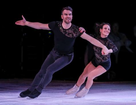 Meagan Duhamel and Eric Radford perform at Stars on Ice 2019 at Scotiabank Centre. Photo: starsonice.ca